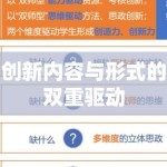 创新内容与形式的双重驱动